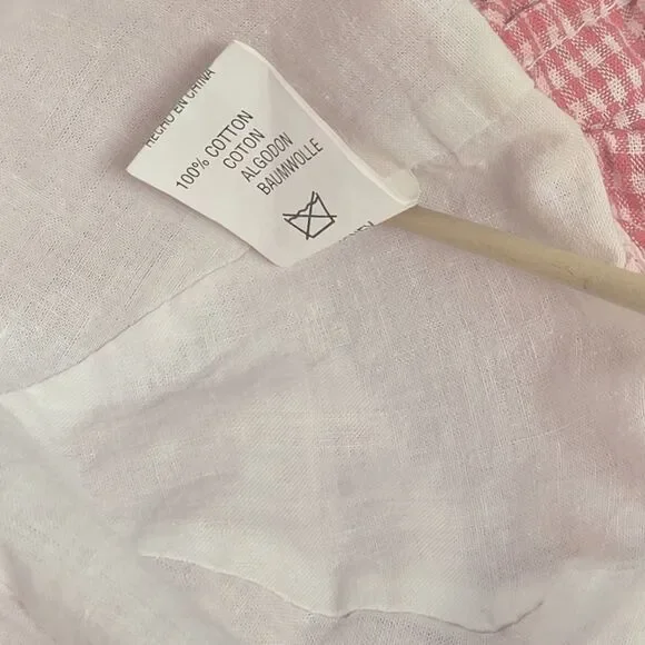 Disney Store Vintage 101 Dalmatians Red Plaid Pinic Cap Hat Baby Infant Toddler - Picture 8 of 8